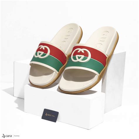 gucci ghost slide sandal|women's interlocking g slide sandal.